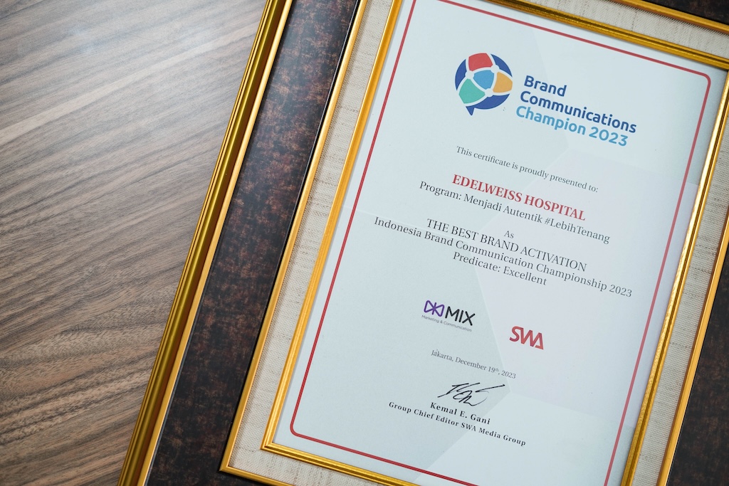Penghargaan Edelweiss Hospital